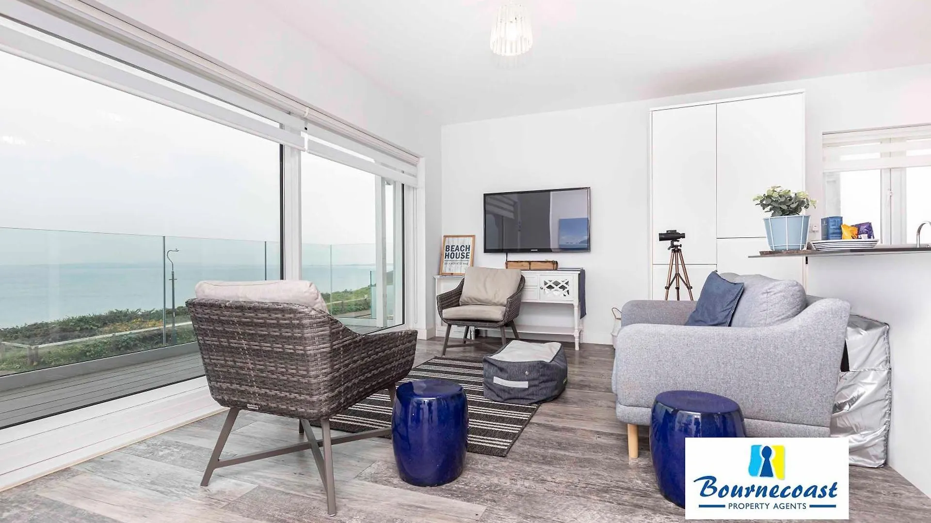 Daire Bournecoast: Modern Holiday Flat- Sea Views-Fm8497 Bournemouth